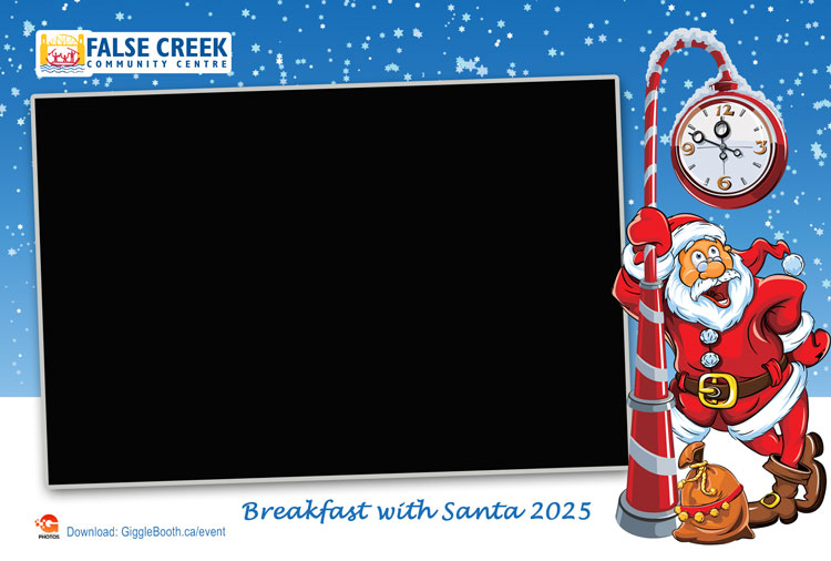 False Creek Community Centre - Santa 2025