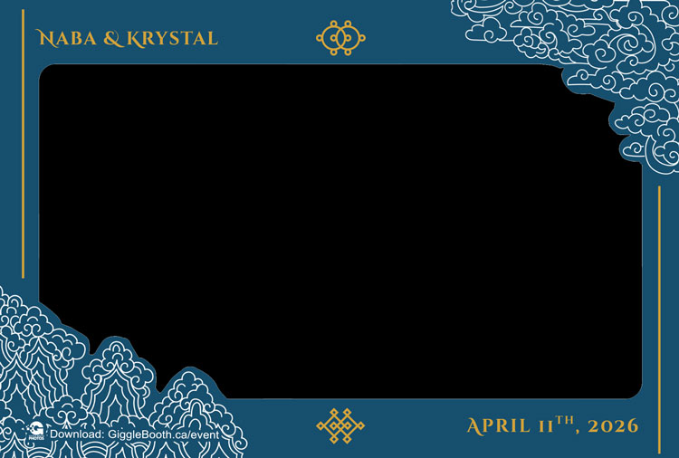 Krystal and Naba Wedding Booth 2026